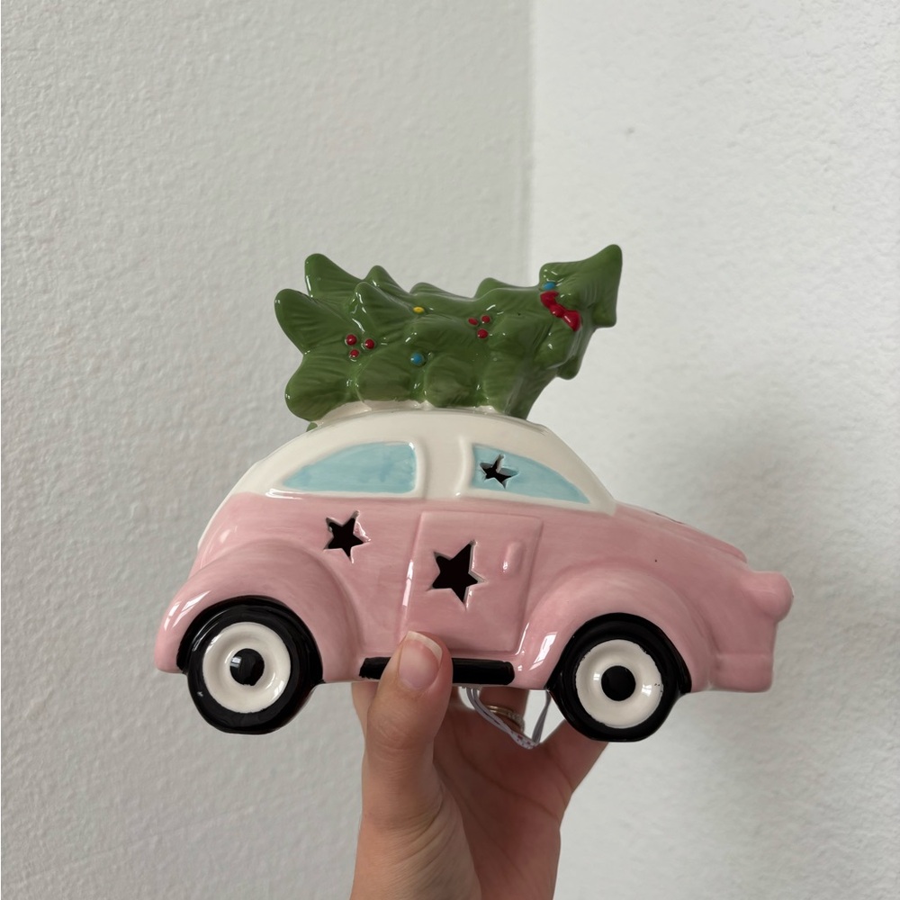 Pink Car Christmas Decor🎀🚗